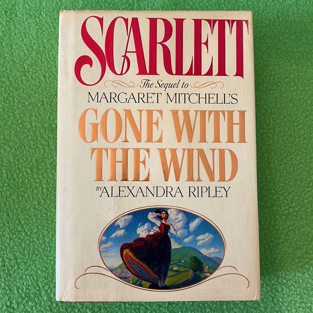 Gone With The Wind / Scarlett The Sequel Book